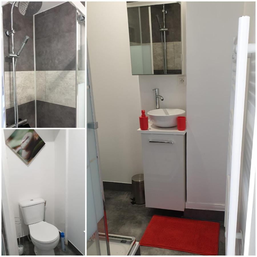 Chambres Poitiers Centre Ville - Salle De Bain, Refrigerateur, Tv Et Machine A Cafe Privatifs - Cuisine Commune - Terrasse - Hotel De Ville A 200M Exterior foto