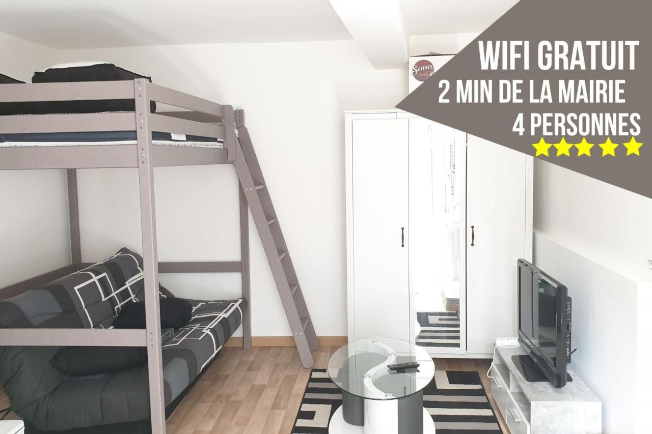 Chambres Poitiers Centre Ville - Salle De Bain, Refrigerateur, Tv Et Machine A Cafe Privatifs - Cuisine Commune - Terrasse - Hotel De Ville A 200M Exterior foto