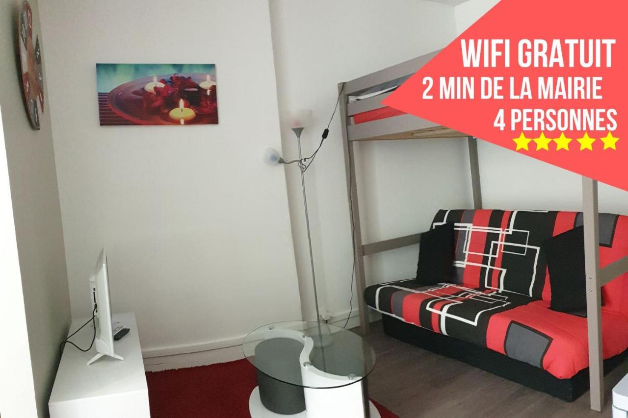 Chambres Poitiers Centre Ville - Salle De Bain, Refrigerateur, Tv Et Machine A Cafe Privatifs - Cuisine Commune - Terrasse - Hotel De Ville A 200M Exterior foto
